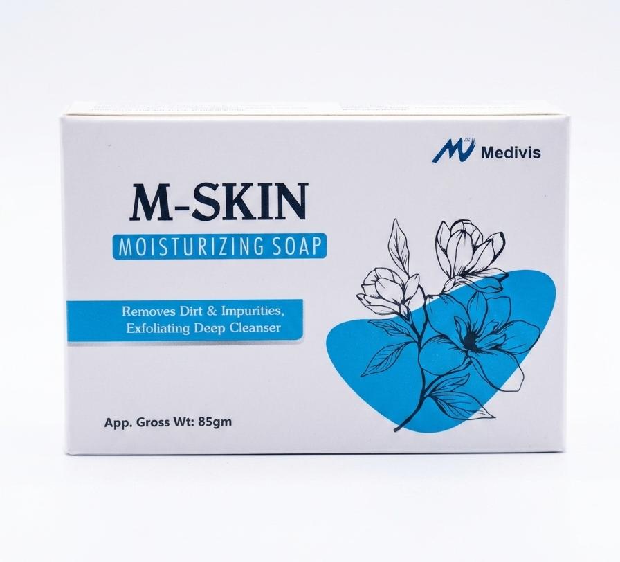 M-skin. Moisturizing soap