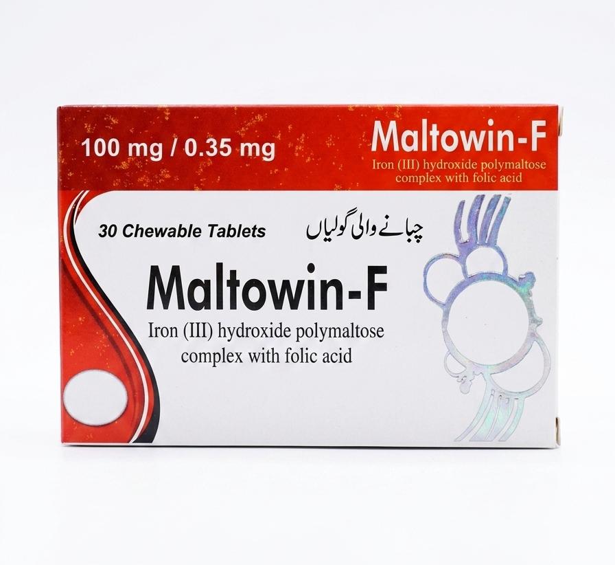 MALTOWIN-F 100MG/0.35 TABLETS