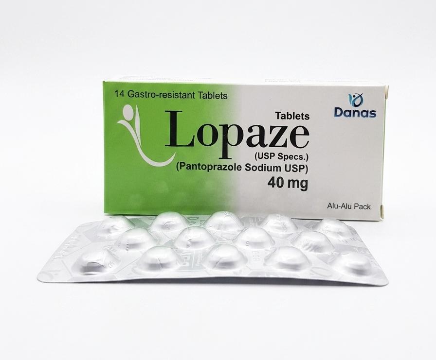 LOPAZE 40MG TABLETS