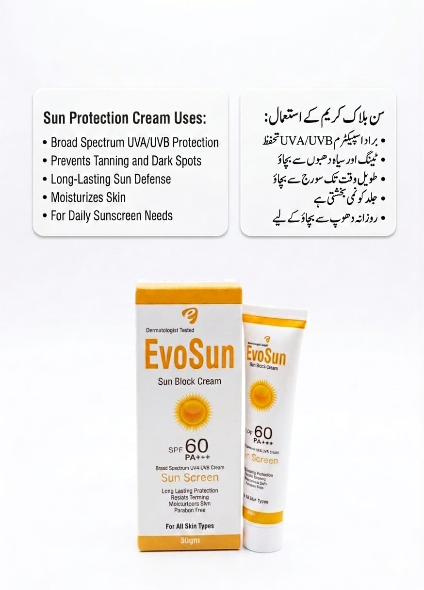 EVOSUN sunblock cream