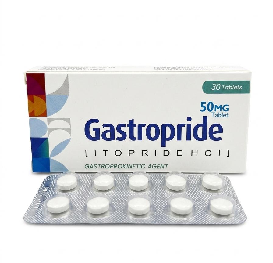 GASTROPRIDE 50MG TABLETS