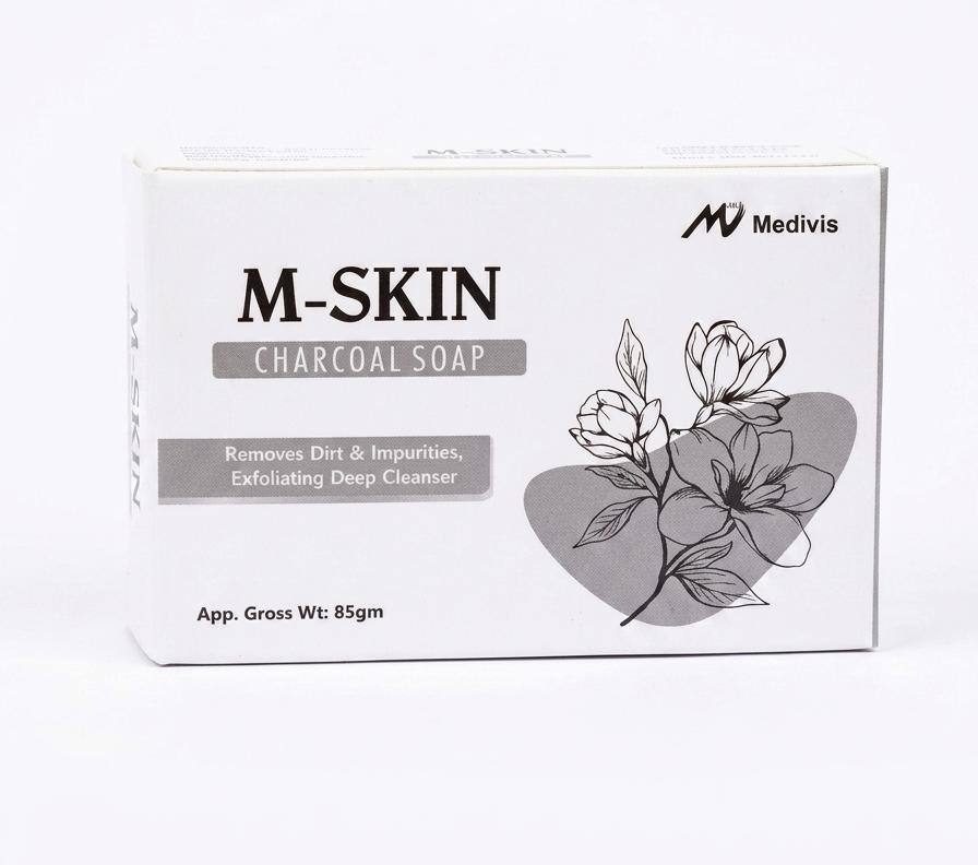 M-SKIN CHARCOAL SOAP