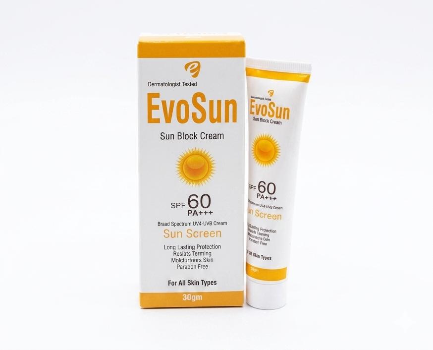 EVOSUN sunblock cream