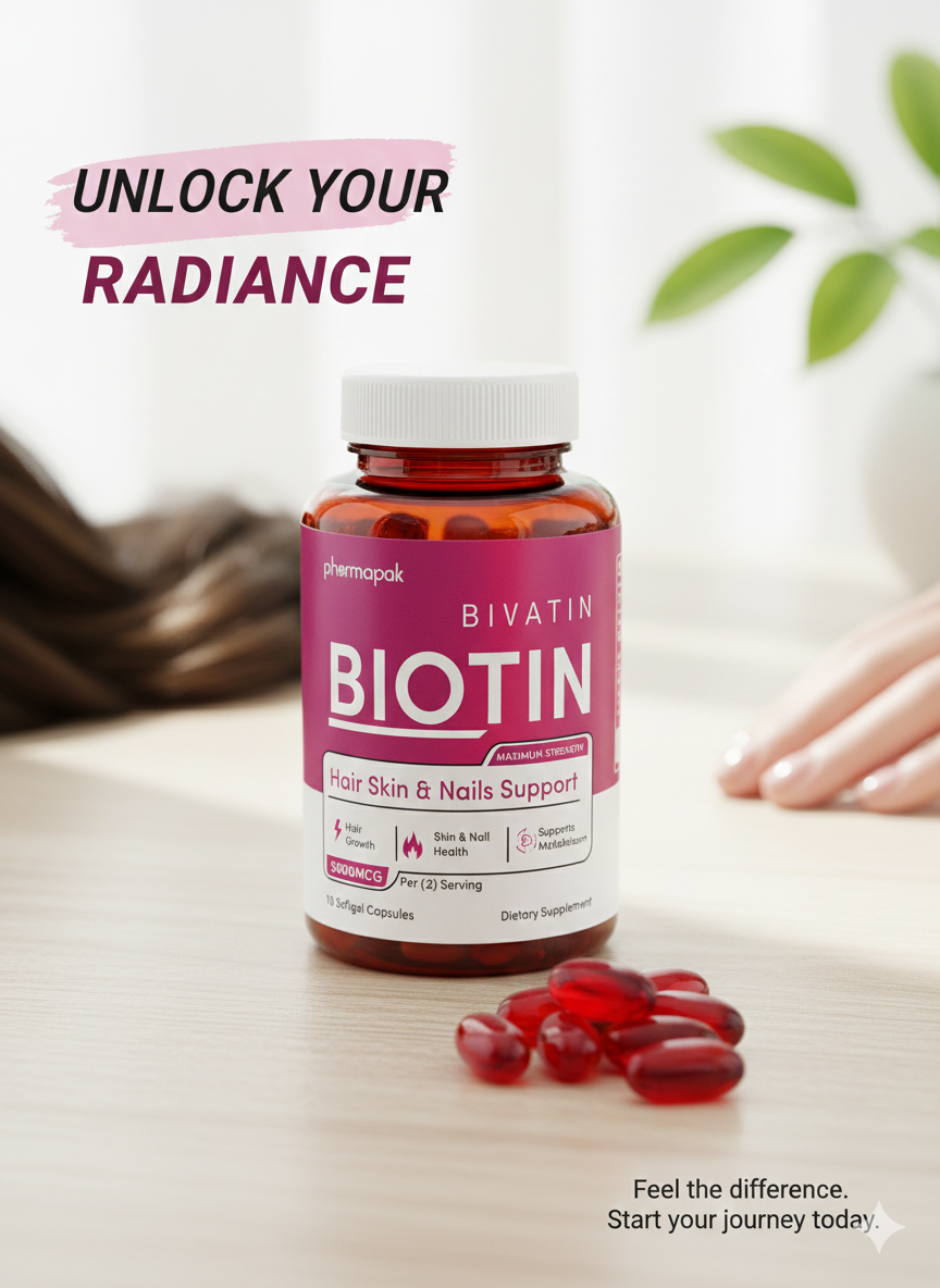 BIOTIN Hair Skin & Nail Support